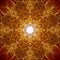 Gold Mandala Healing Light Background Pattern Texture Symmetry