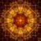 Gold Mandala Healing Light Harmony Ornament Pattern Meditation