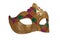 Gold mardi gra mask