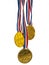 Gold medal winner pendant