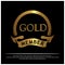 Gold member stock icon. Design for logo, banner, template, vector illustrator