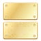 Gold Metal Labels - Nameplates