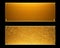 Gold metal plate background