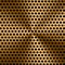 Gold metal screen background