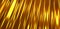 Gold metal texture background, interesting striped golden waves pattern