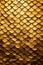 Gold metallic glitter fabric texture. Selective focus.