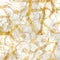 Gold metallic handmade rice paper texture. Seamless washi sheet background with golden blur metal flakes. For modern