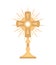 gold monstrance communion