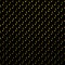 Gold Musical Notes Metallic Faux Foil Polka Dot Black Background