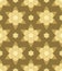 Gold muslim abstract flowers seamless pattern.