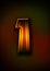 Gold number 1 on textured gradient background wallpaper