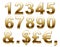 Gold numbers and currency