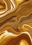 Gold orange psychedelic trippy abstract art background design. Trendy gold colour marble style.Ideal for web,advertisement, print.
