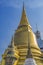 Gold Pagoda Phra Siratana Chedi Grand Palace Bangkok Thailand