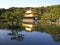 Gold Palace, Beauty and elegance, reflected in Asian pond