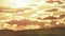 gold panorama sunset time lapse