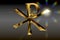Gold Pax Christi Symbol
