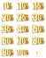 Gold Percent Tags