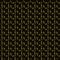 Gold periodic star pattern, black and yellow seamless background