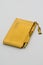 Gold personal vintage notebook case with pen on white