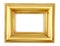 Gold photo frame