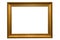 Gold picture frame