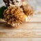 Gold pinecone, Christmas decorations