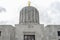 Gold pioneer atop the Oregon State Capitol