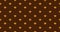 Gold pixel heart on brown background, seamless pattern
