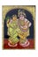 Gold plated krishna and radha painting