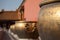 Gold-plated water vats in the Forbidden City