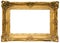 Gold Plated Wooden Picture Frame w/ Path