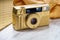 Gold Point And Shoot Camera