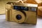 Gold Point And Shoot Camera
