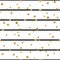 Gold polka dot confetti seamless pattern