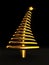 Gold ring christmas tree