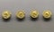 Gold Roman Imperial coins bearing the bust of Emperor Vespasian