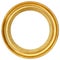 Gold Round Picture Frame