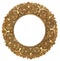 Gold Round Picture Frame