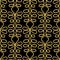 Gold seamless pattern, abstract plant motif twig, black gold shimmer shiny wild background