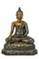 Gold and Silver Buddha Statue