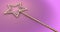 Gold And Silver Magic Wand