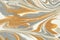 Gold and silver metallic abstract background that is an illusion in perspective.