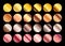 Gold silver vector gradient background. Bronze rose gold color metal palette