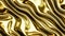 Gold smooth waves 3d rendering