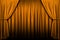 Gold Stage Curtain