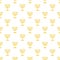 Gold stand for candle pattern seamless vector