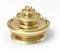 Gold stand isolated 3d model