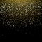 Gold star confetti background