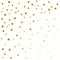 Gold star point background on white. Golden abstract